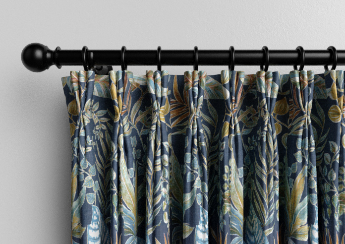 Paloma, Indigo - Made to Measure Curtain - Image 11